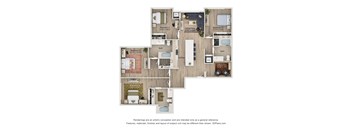 4 Bedrooms, 3 Bathrooms