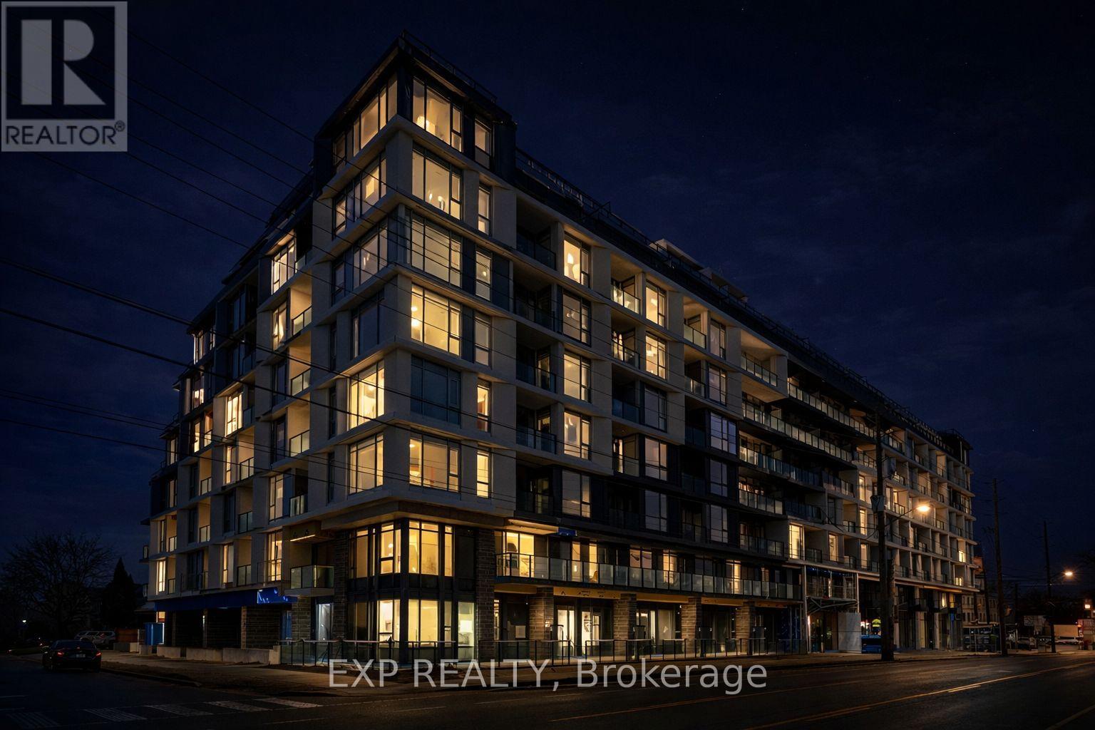 A building with the text EXP REALTY, Brokerage on it.