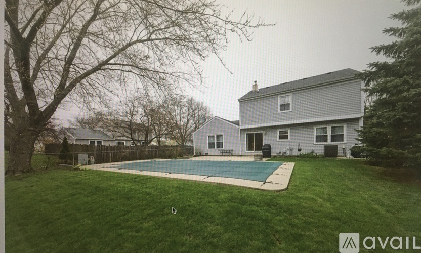 A house with a pool in the backyard.