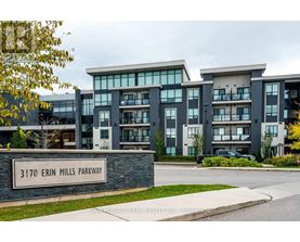 A modern apartment complex named 3170 Erin Mills Parkway.