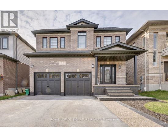 A large house with a garage is for sale in Brockage.