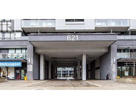 A large building with the number 621 on it.