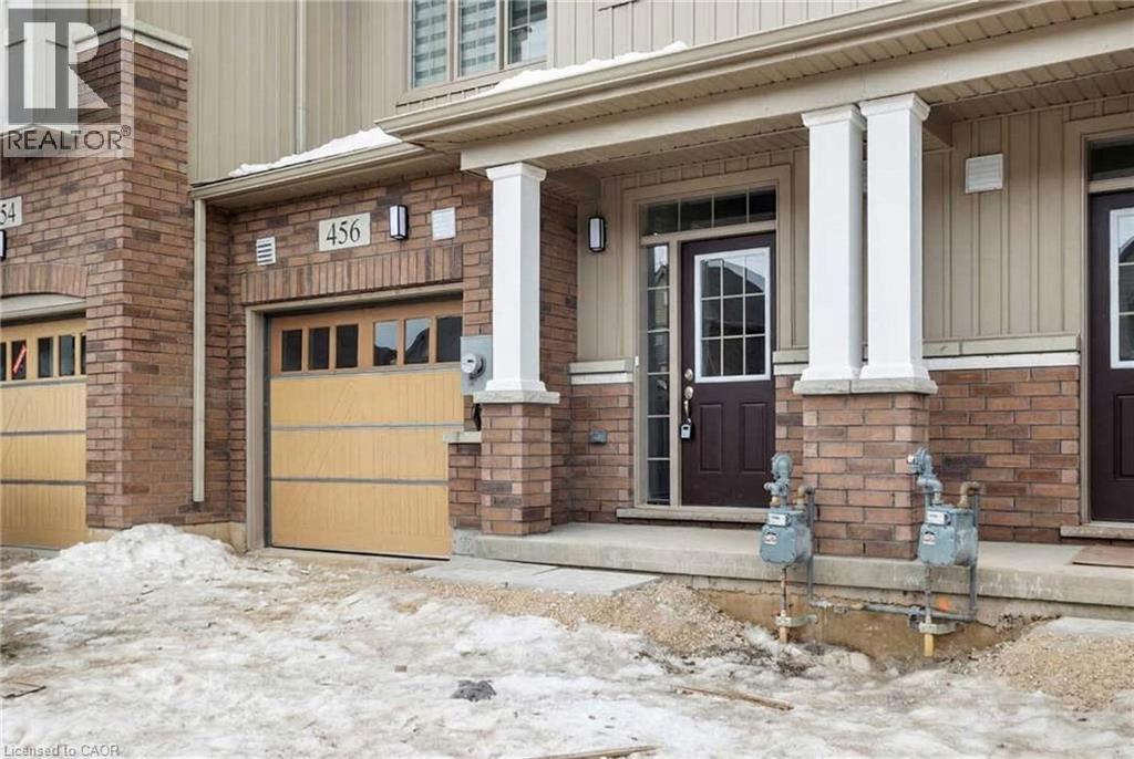 A house with the number 456 on the front door.