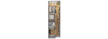 1 Bed/1 Bath Den Open - P