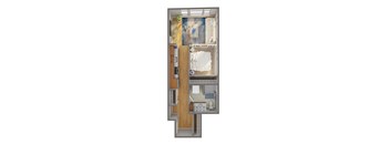 1 Bed/1 Bath - C