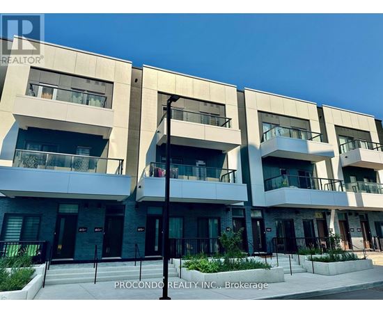 A building with balconies and doors is labeled with "PROCONDO REALTY INC. Brokerage".