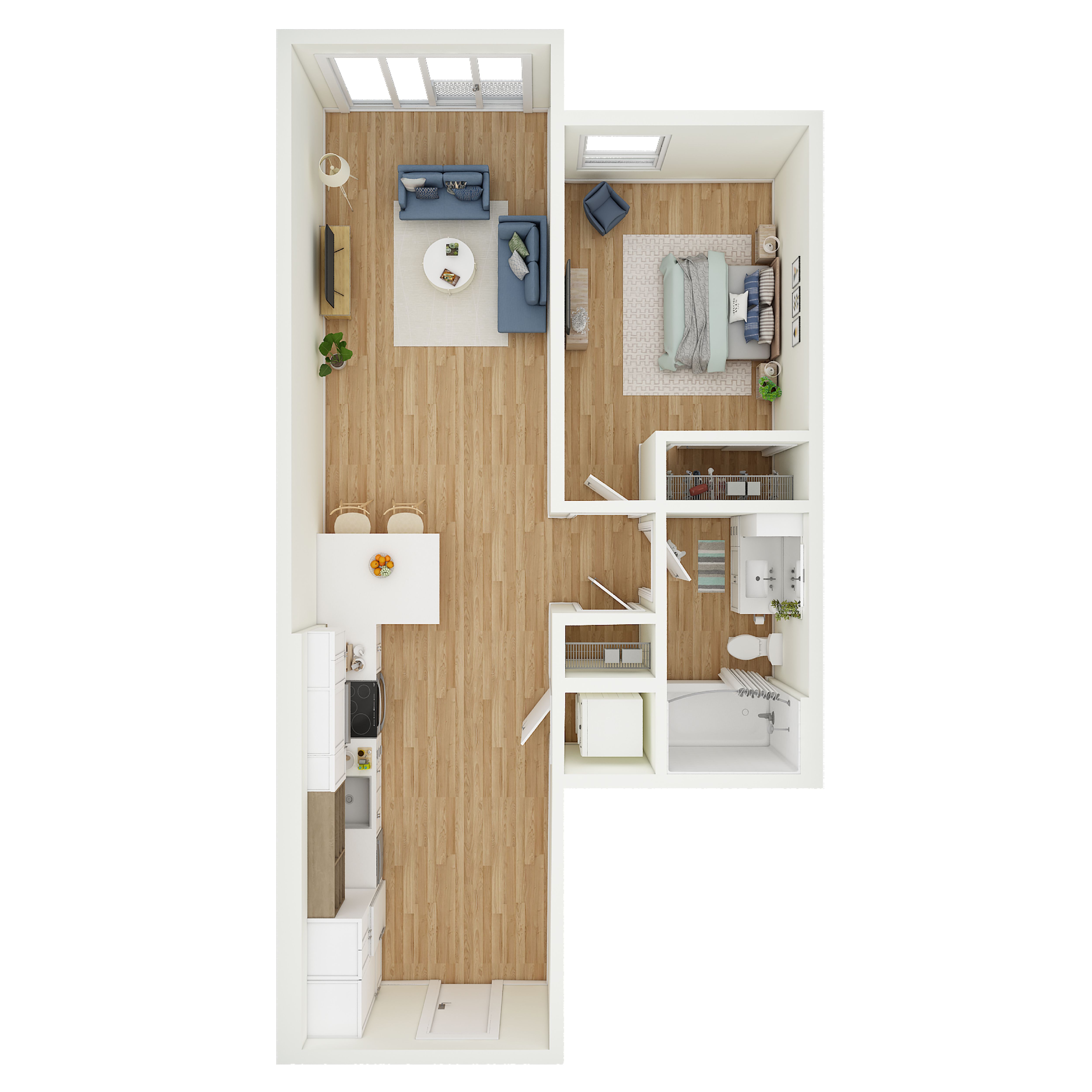 1 Bed 1 Bath - a14.1
