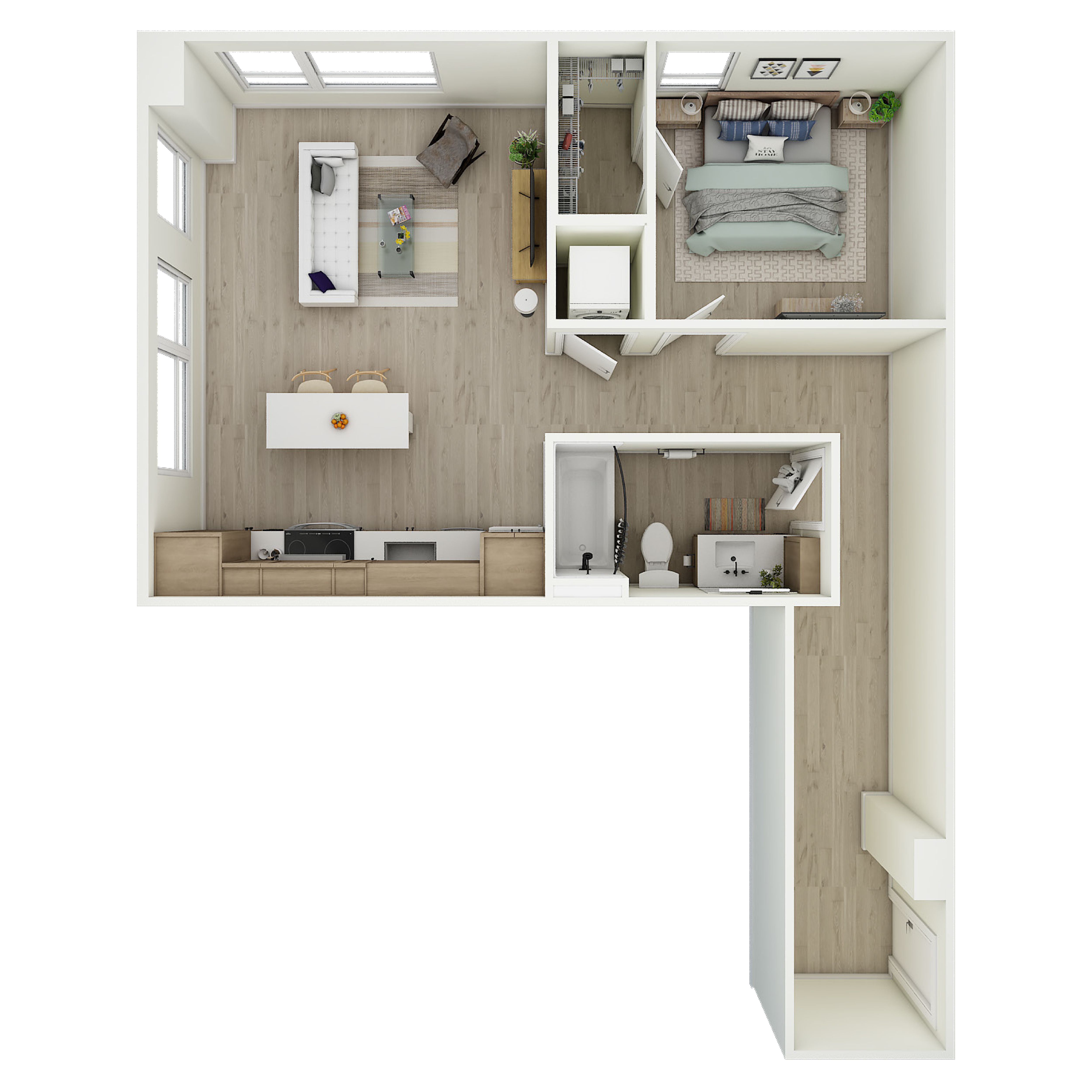 1 Bed 1 Bath - a17.1