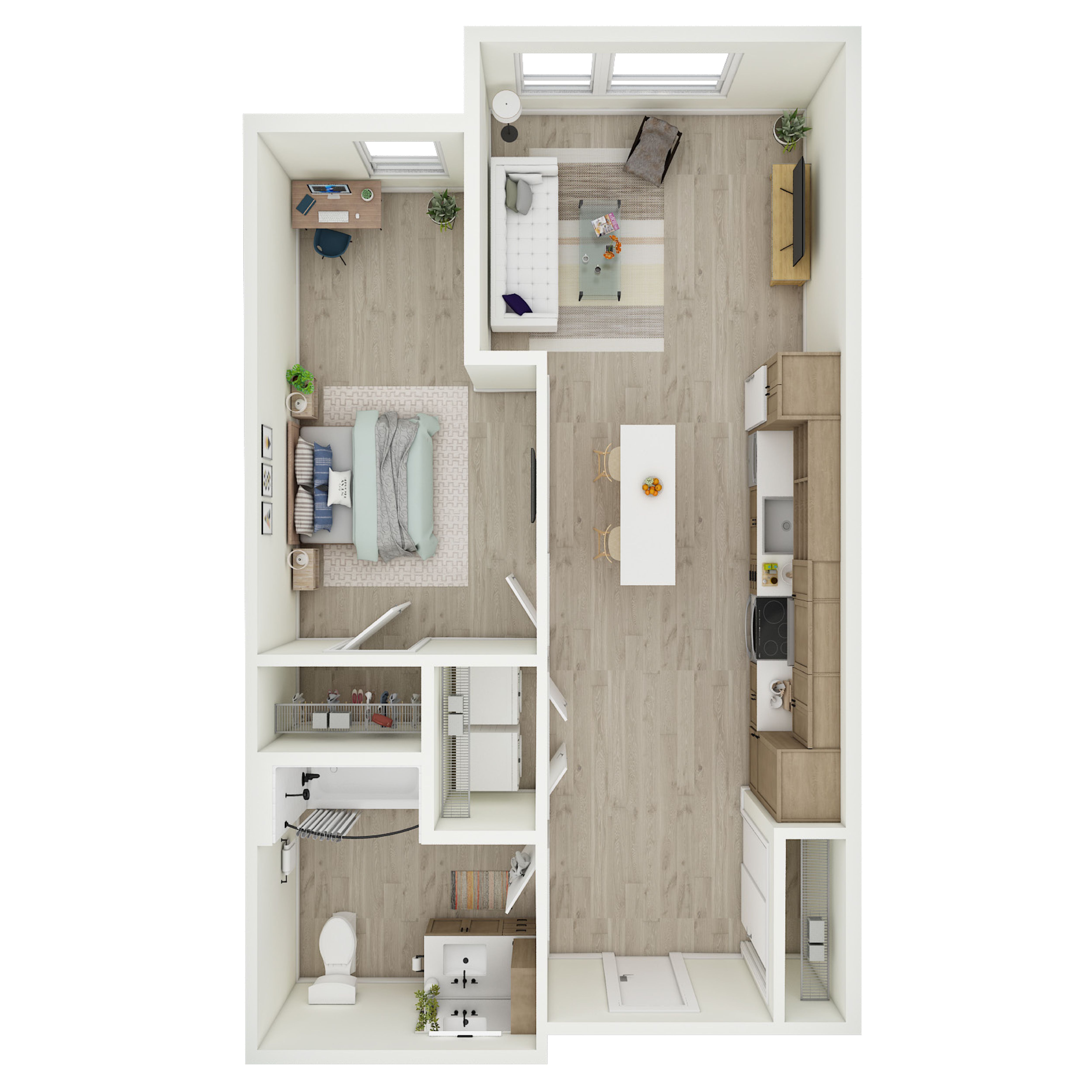 1 Bed 1 Bath - a21.1