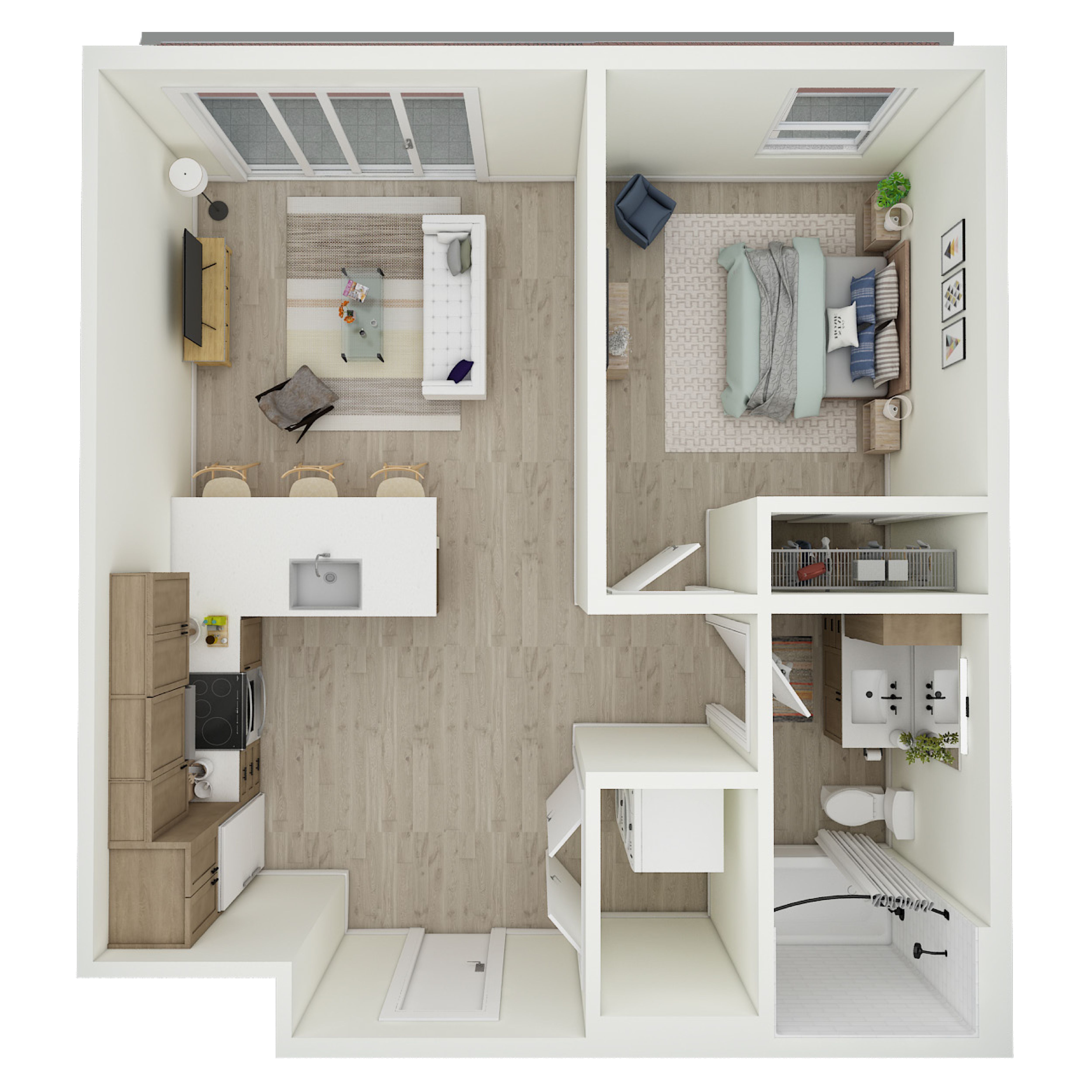 1 Bed 1 Bath - a24.1