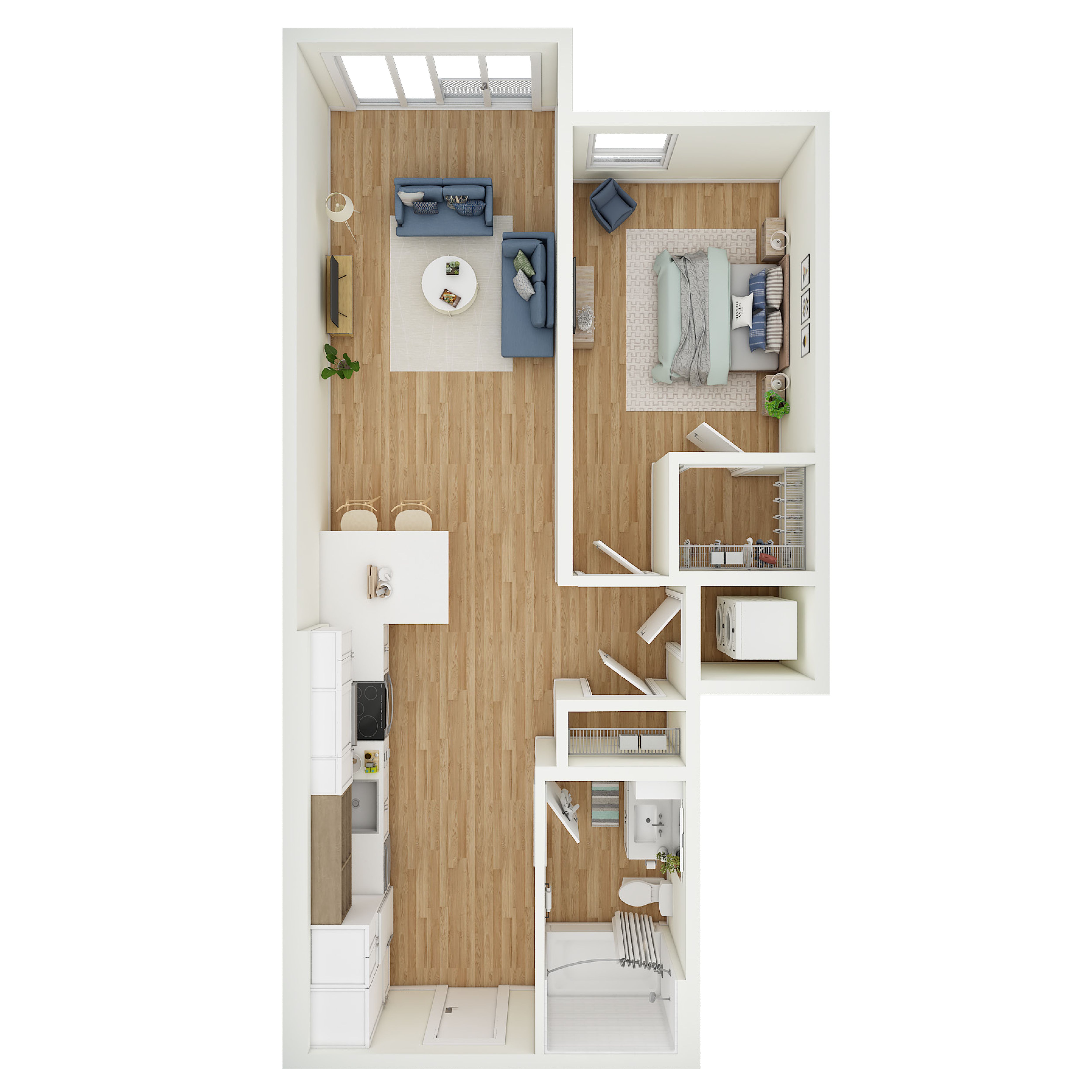 1 Bed 1 Bath - a25.1