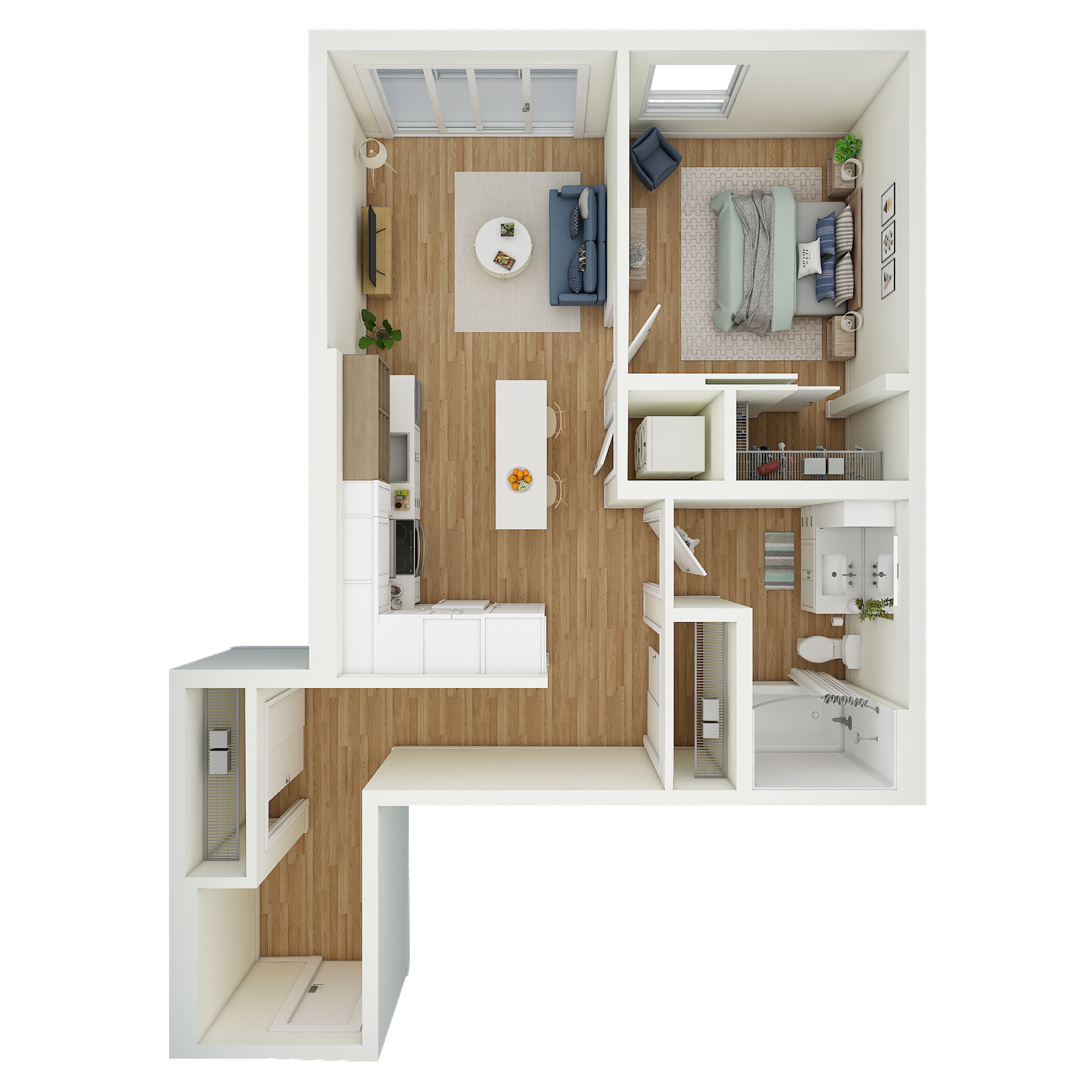 1 Bed 1 Bath - a27.1