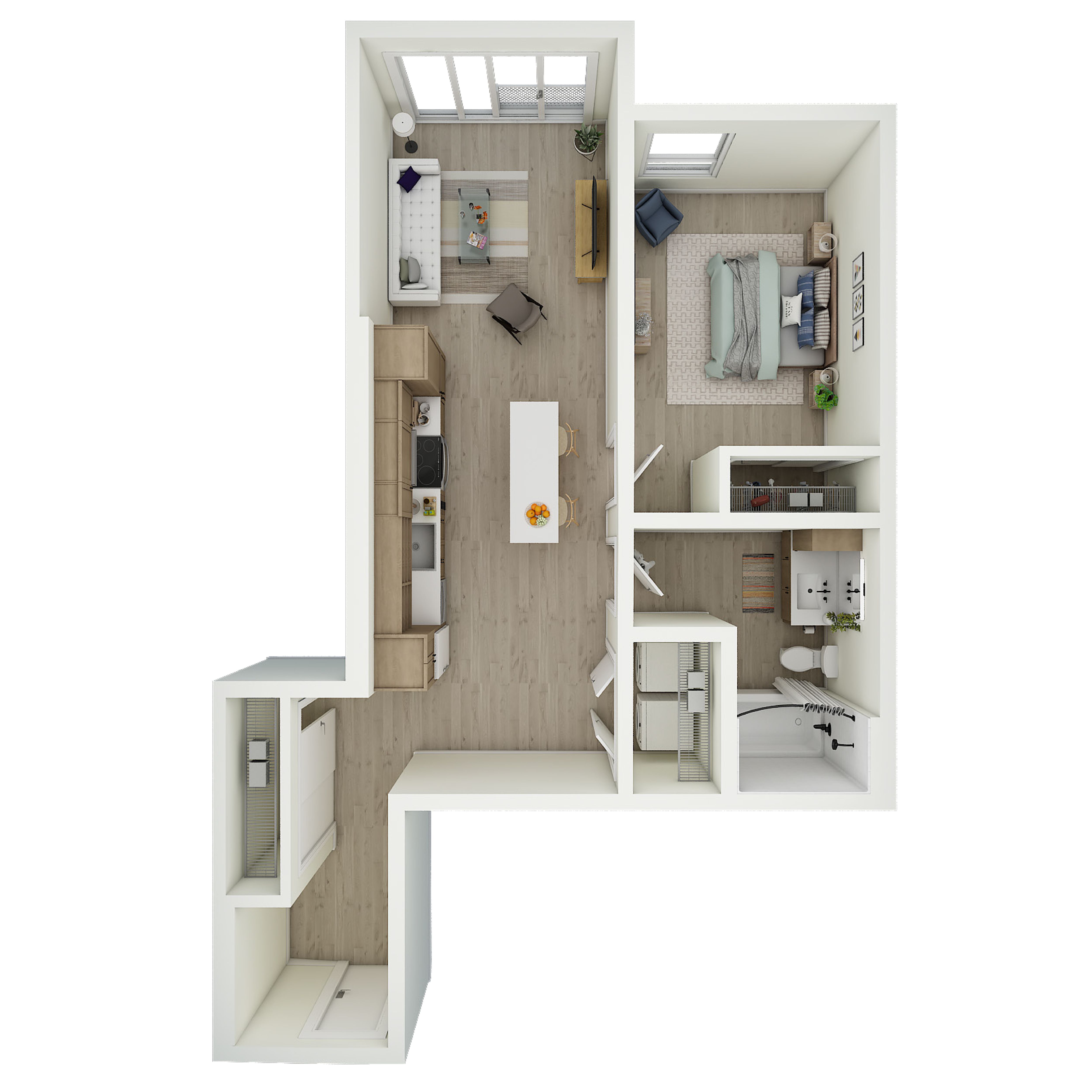 1 Bed 1 Bath - a29.1