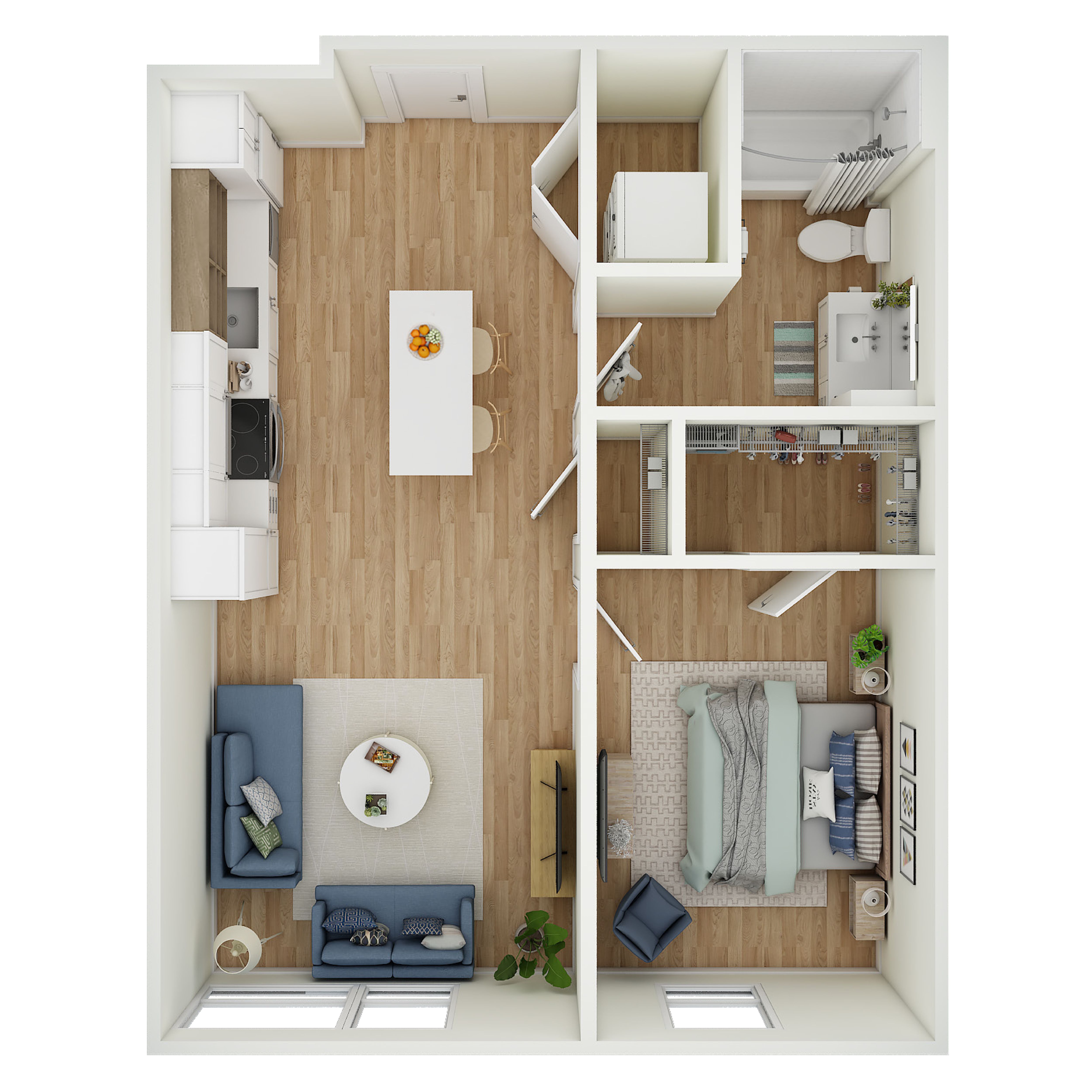 1 Bed 1 Bath - a33.1