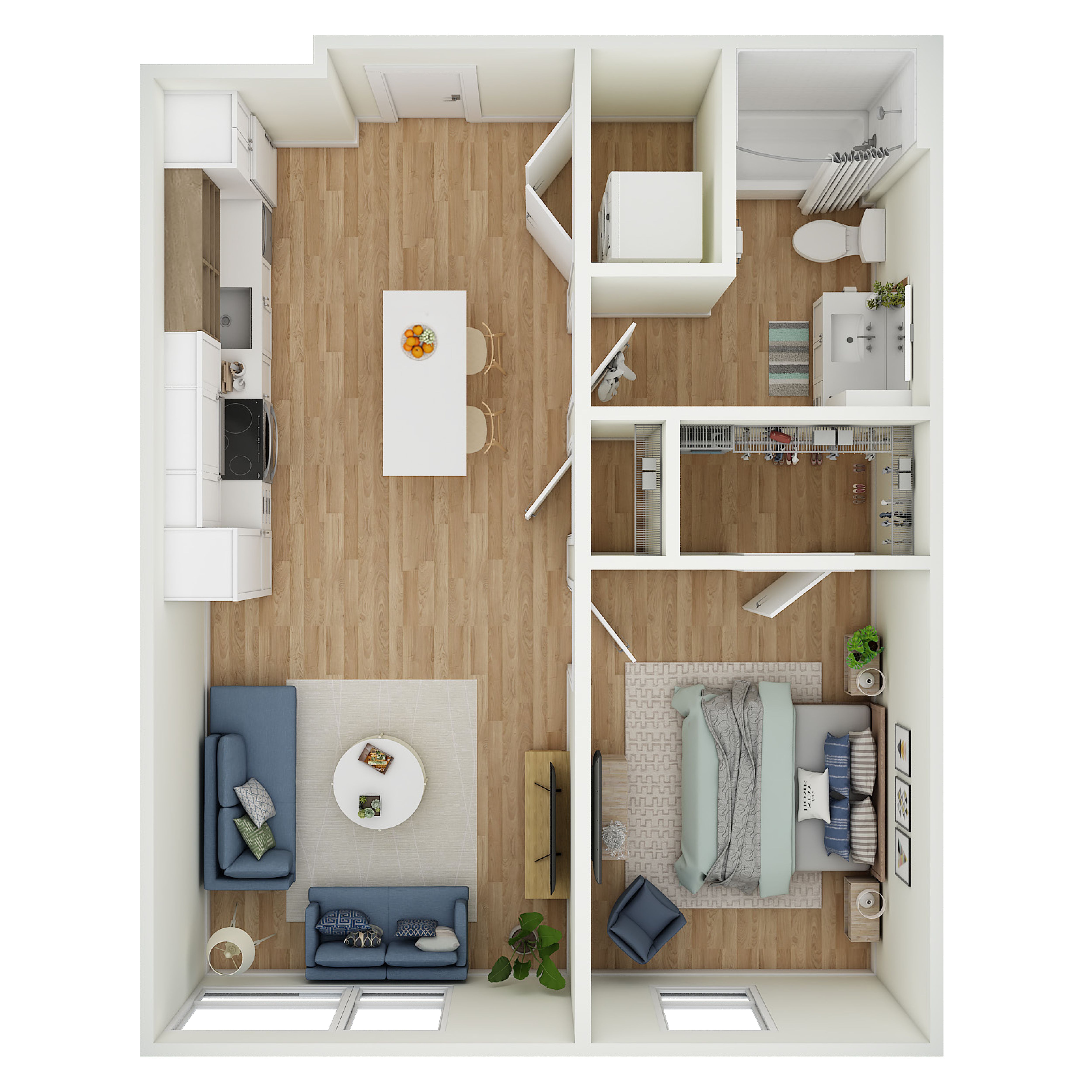 1 Bed 1 Bath - a37.1