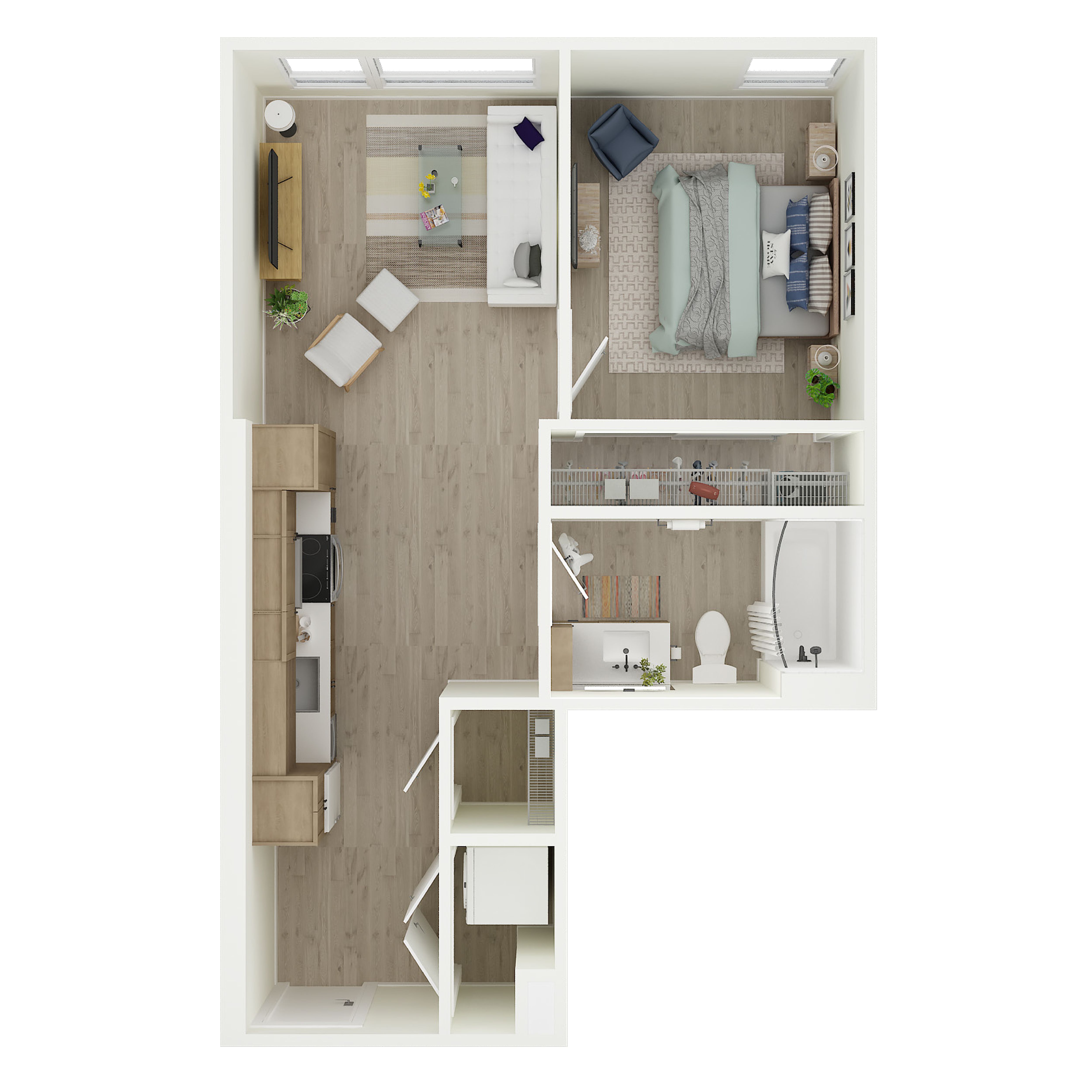 1 Bed 1 Bath - a39.1