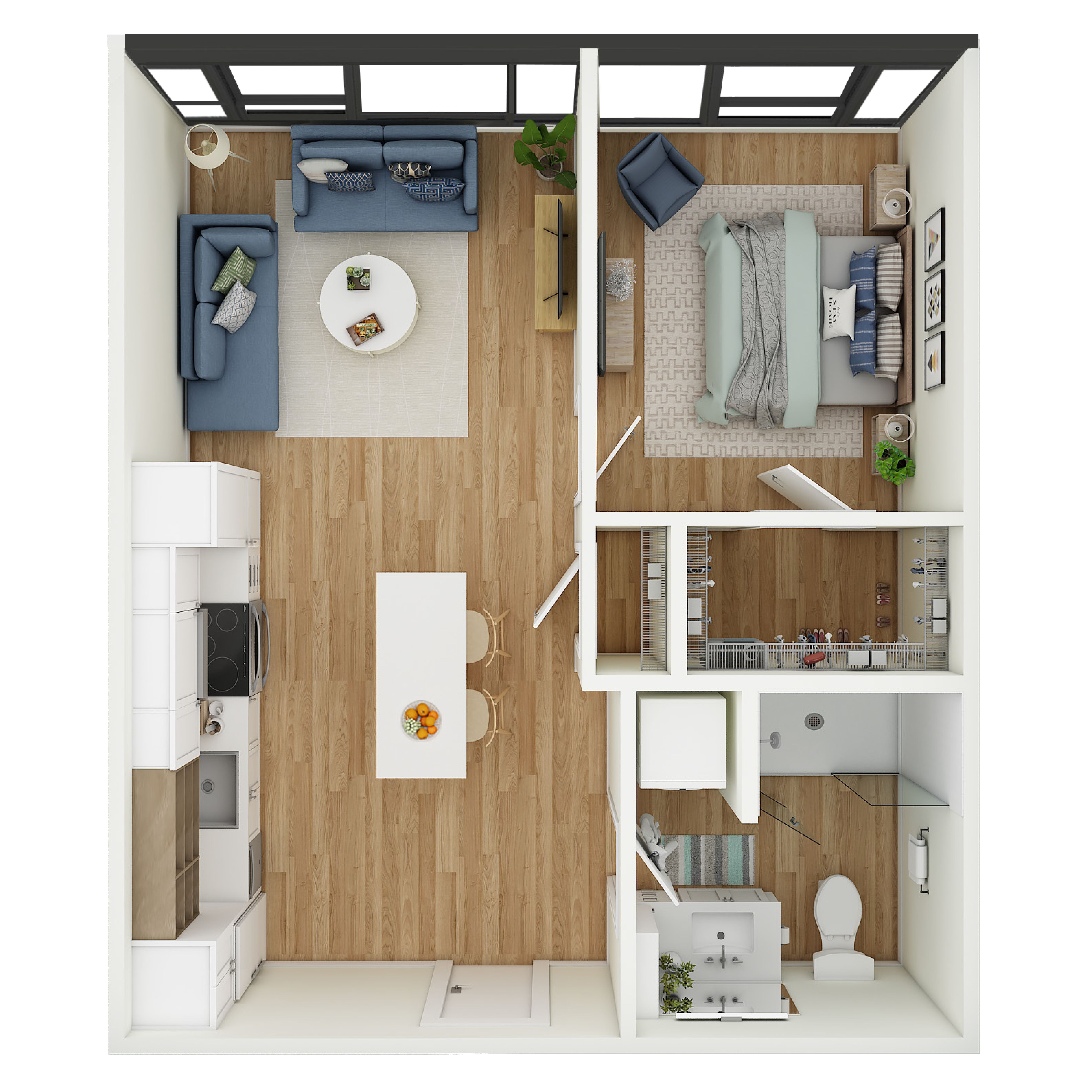 1 Bed 1 Bath - a40.1