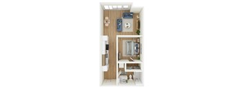 1 Bed 1 Bath - a47.1