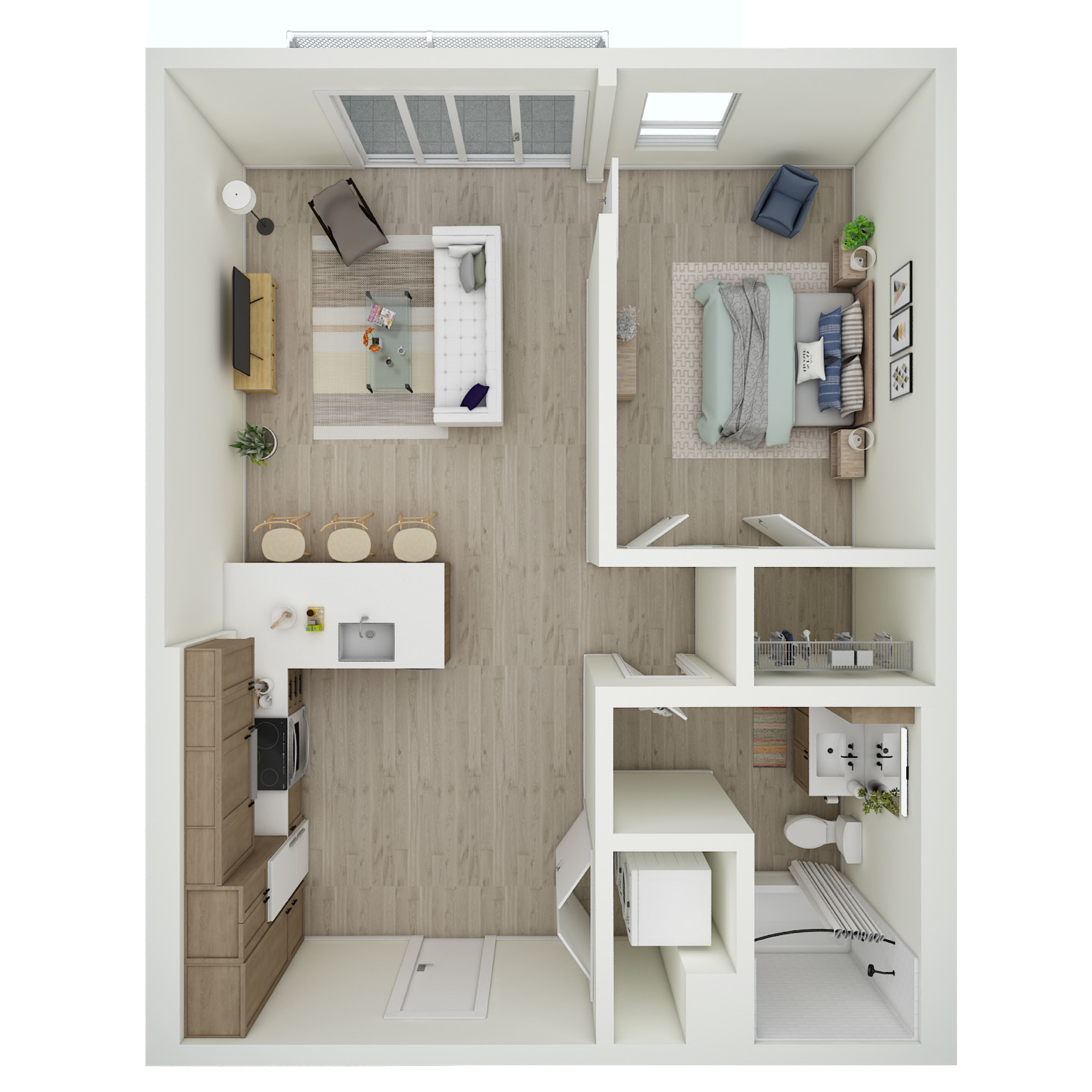 1 Bed 1 Bath - a5.1