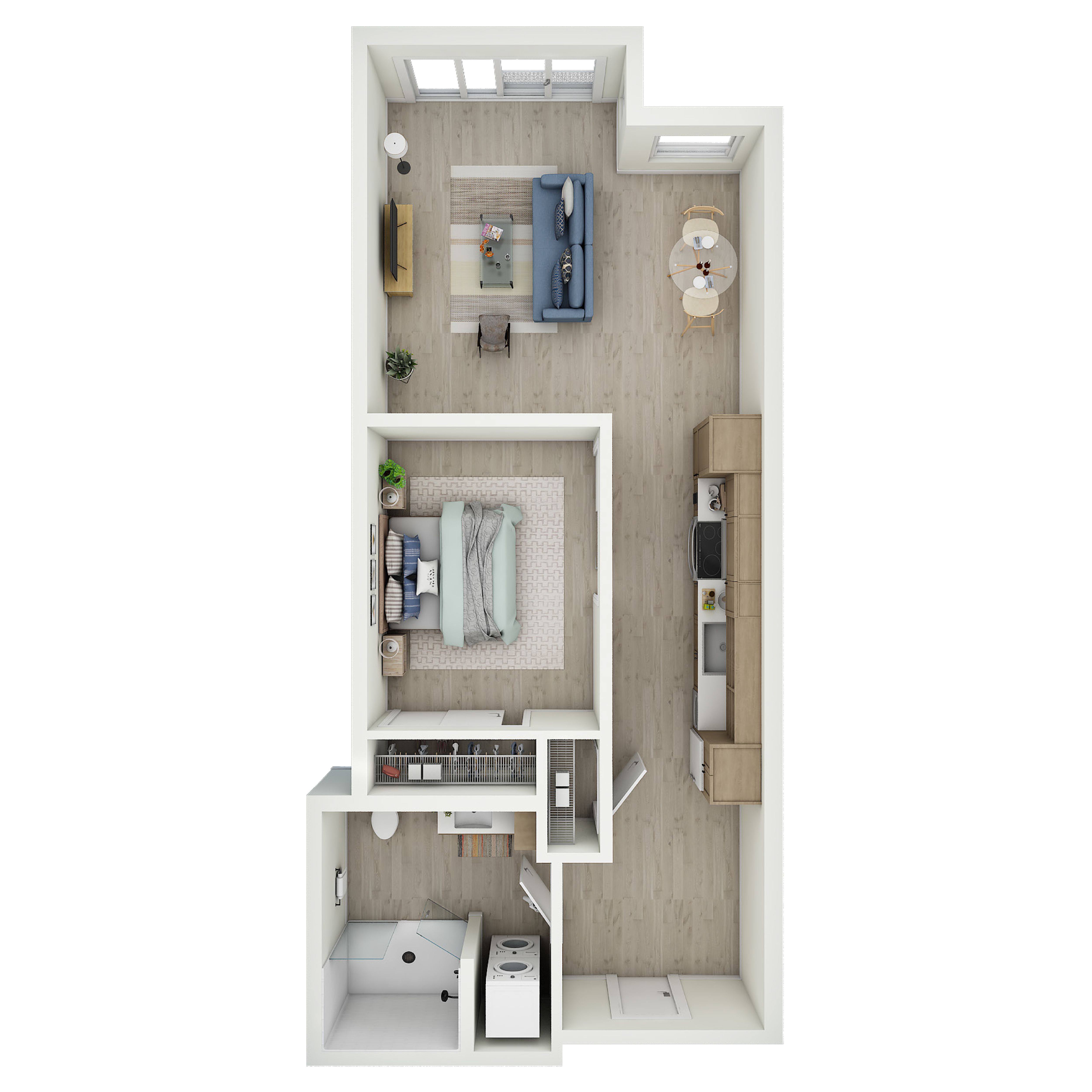 1 Bed 1 Bath - a56.1