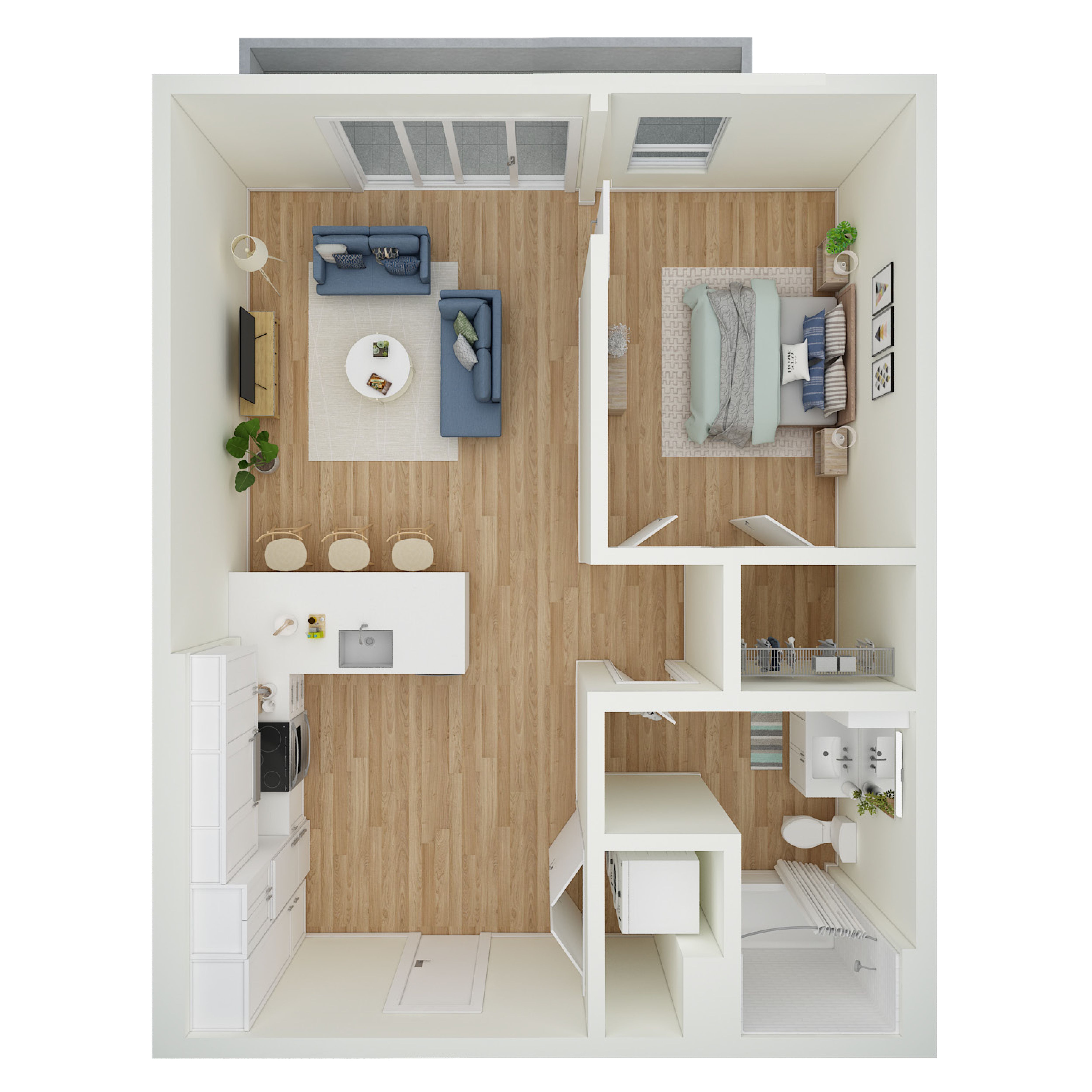 1 Bed 1 Bath - MFTE - a70.1