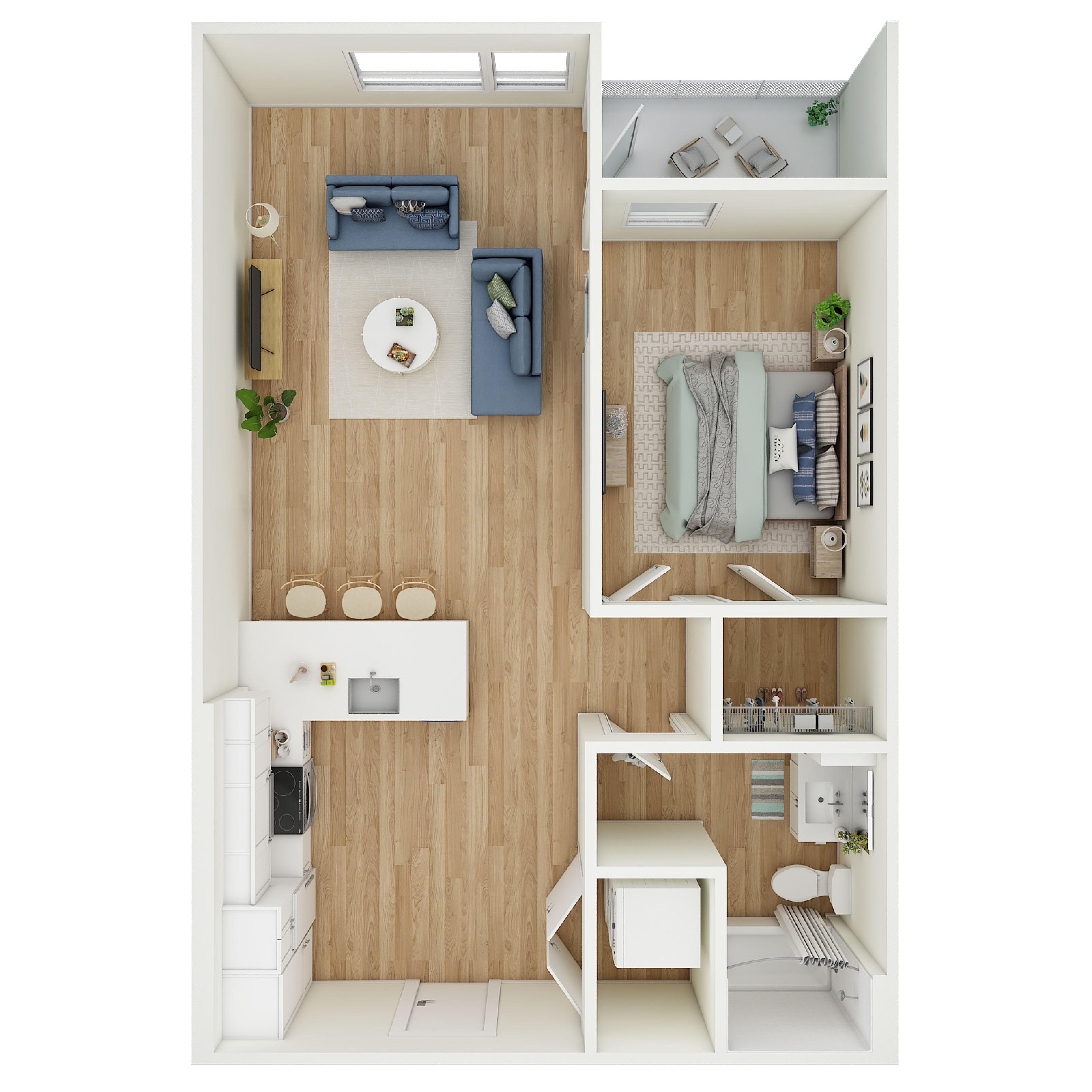 1 Bed 1 Bath - MFTE - a74.1