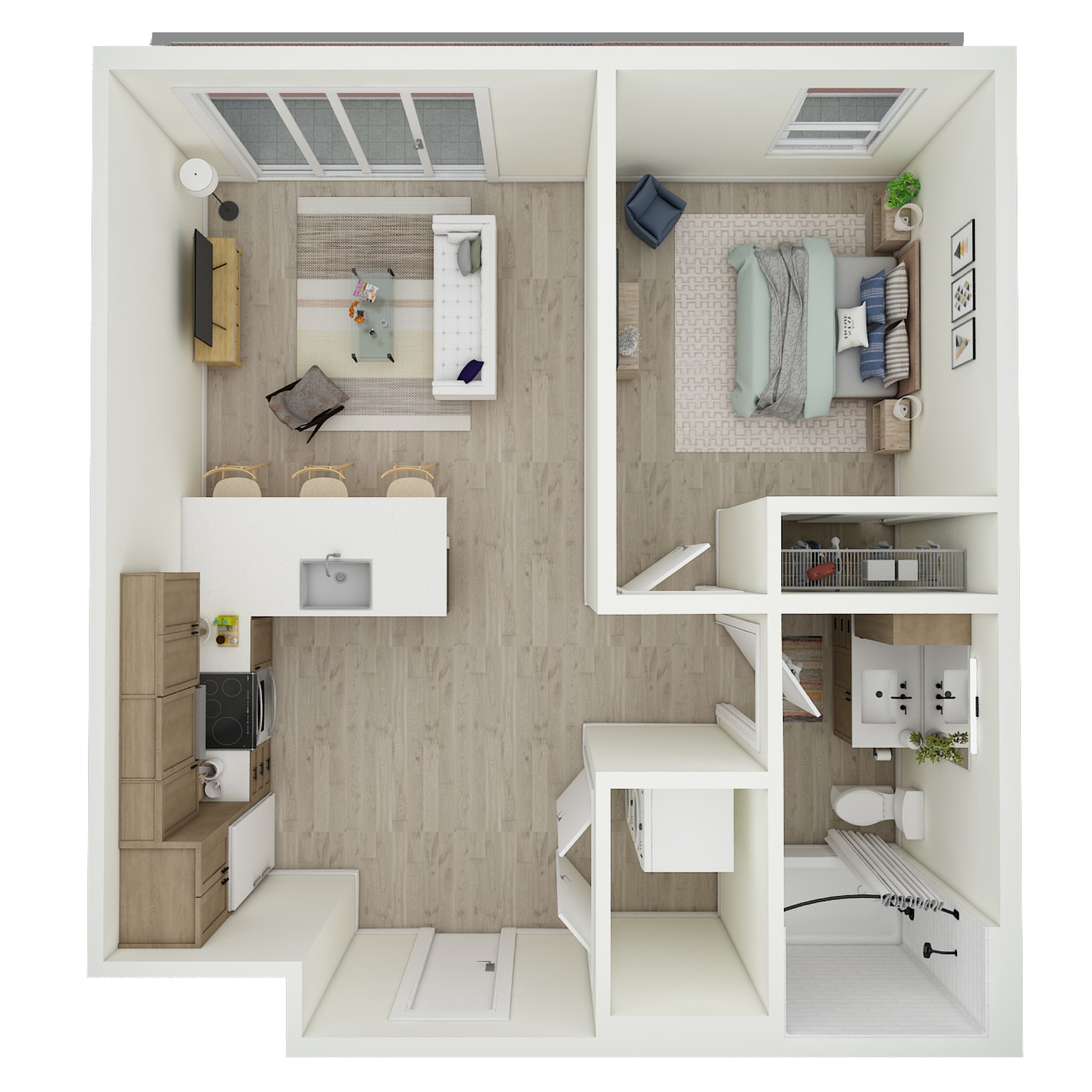 1 Bed 1 Bath - MFTE - a77.1