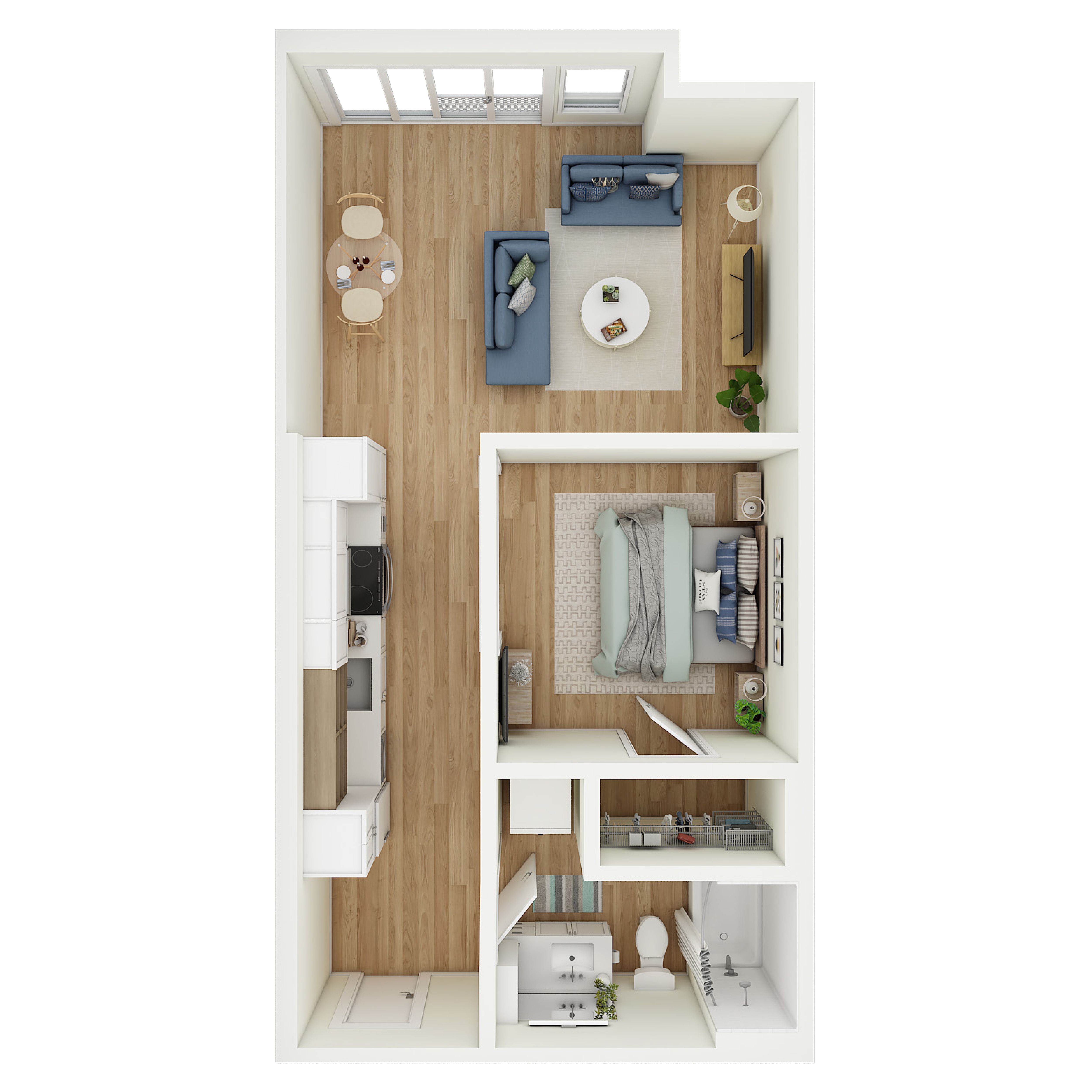 1 Bed 1 Bath - MFTE - a87.1