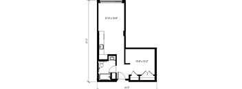 1 Bed/1 Bath-A17.1