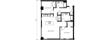 2 Bed/2 Bath-B11.2