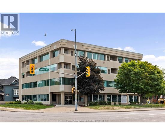 A building with a sign that says REALTOR on it.