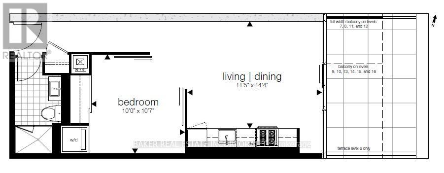 A black and white floor plan of a living and dining area.