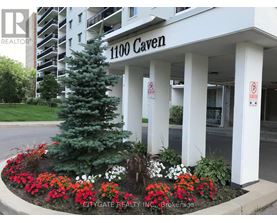 A white building with the number 1100 on it.