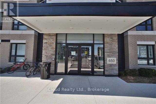 The front of a building with the number 650 on it.