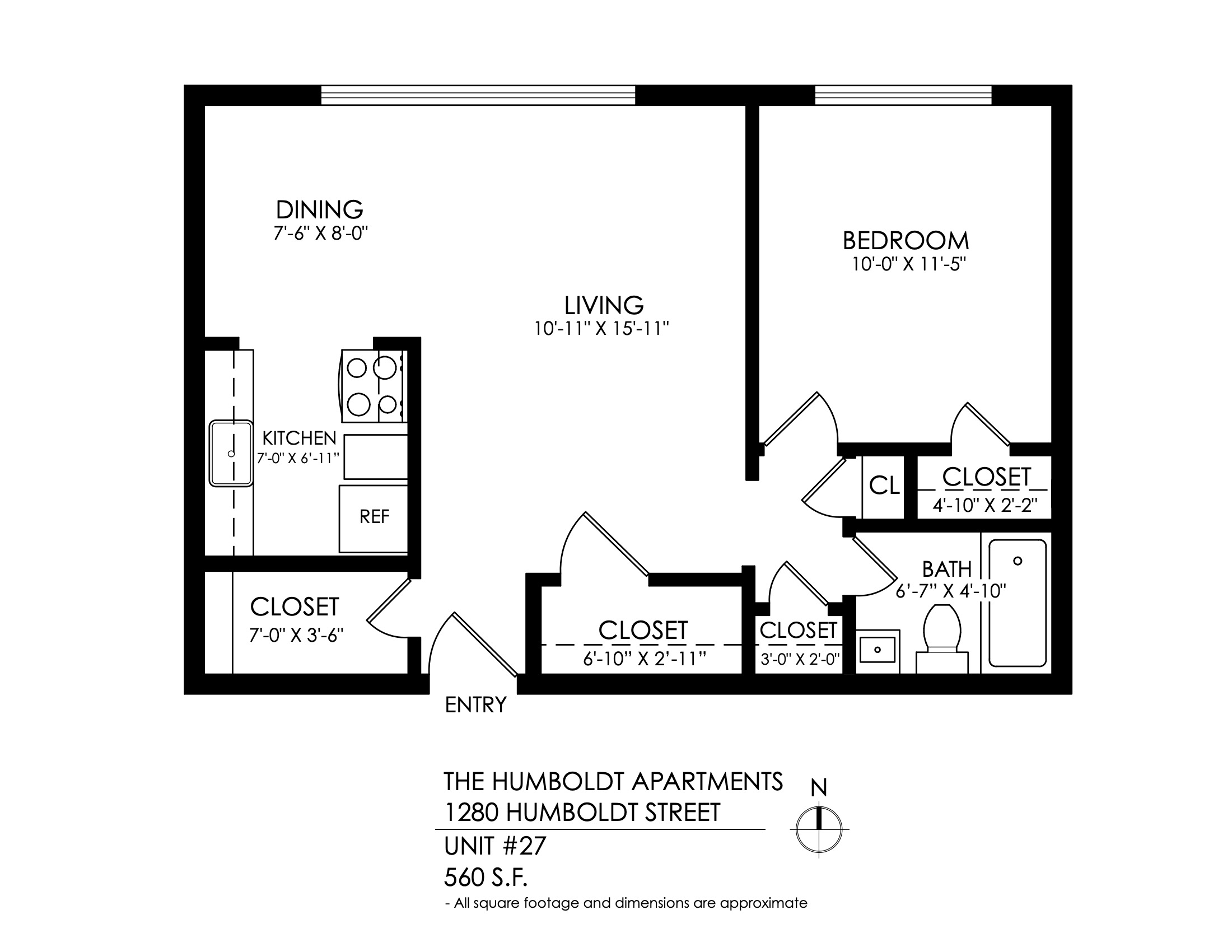 1 Bed x 1 Bath