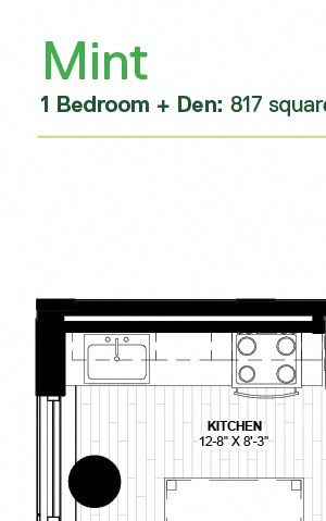 Mint Floorplan Mint Floorplan at Verde Pointe