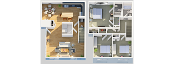 The New "Ramsey" - Fully Renovated Three Bedroom Townhome