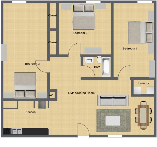 Terrace Floor Plan 4