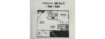 1 Bedroom, 1 Bathroom