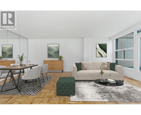 A living room with a couch, chair, and coffee table.