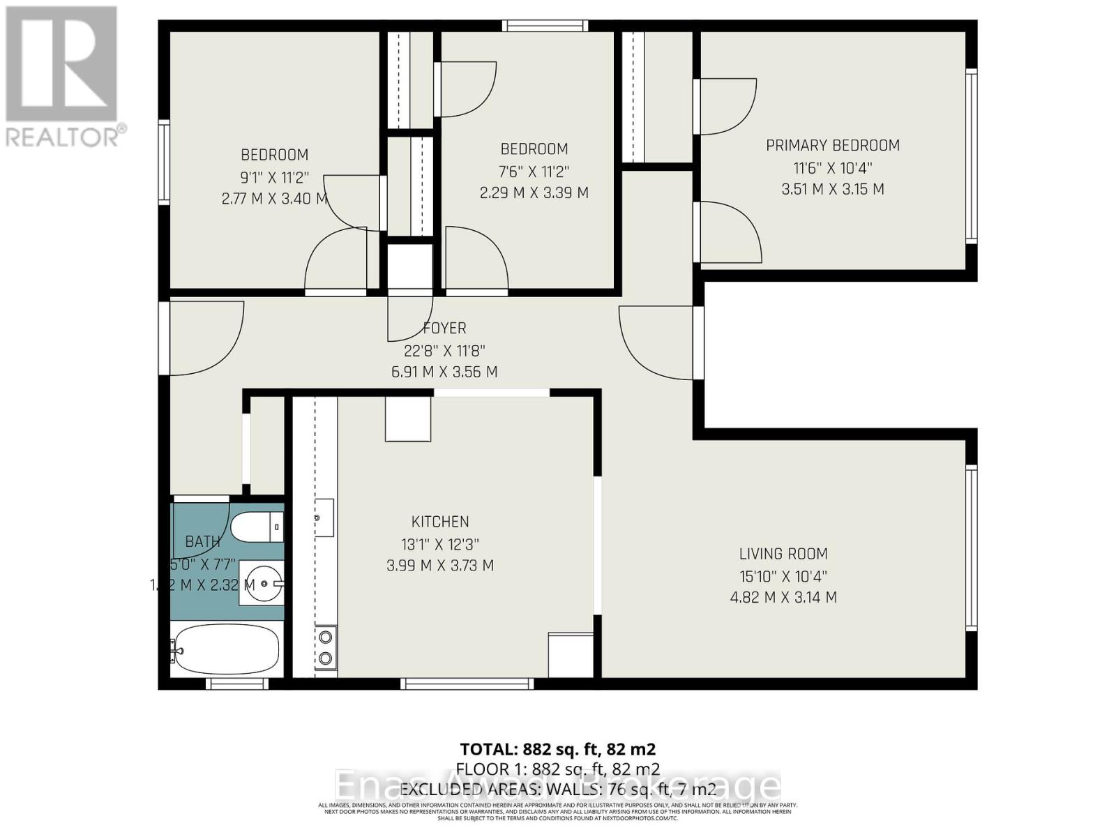 3 - 72 JOLLIET AVENUE 2 Beds Home, Multifamily, Triplex for Rent - Photo gallery 4