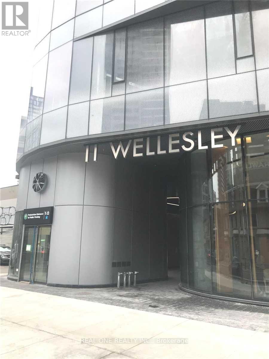 The exterior of a building with the name "Wellesley" on it.