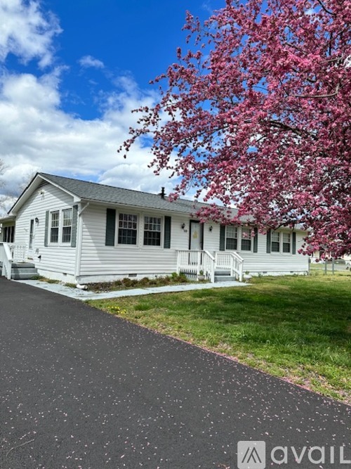 A house with a tree in front of it.