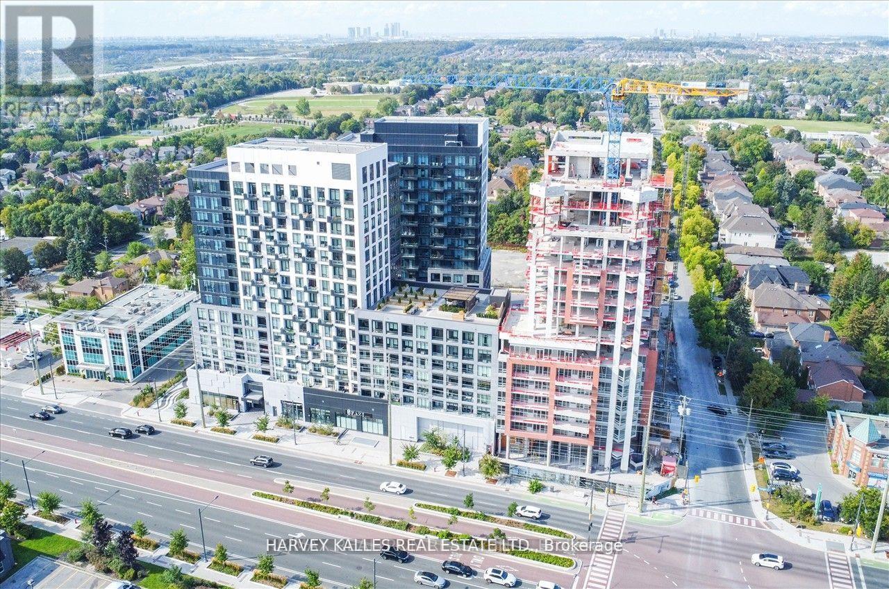 A construction site for a tall building is visible in the image.