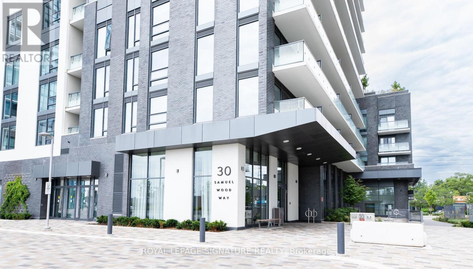 A modern building with the number 30 on it.