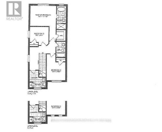 A floor plan for a residential building is displayed.