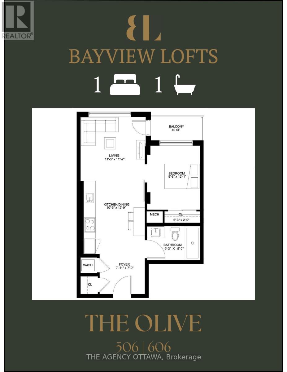 506 - 56 BAYSWATER AVENUE 1 Apartment, Condo, Home for Rent - Photo gallery 1
