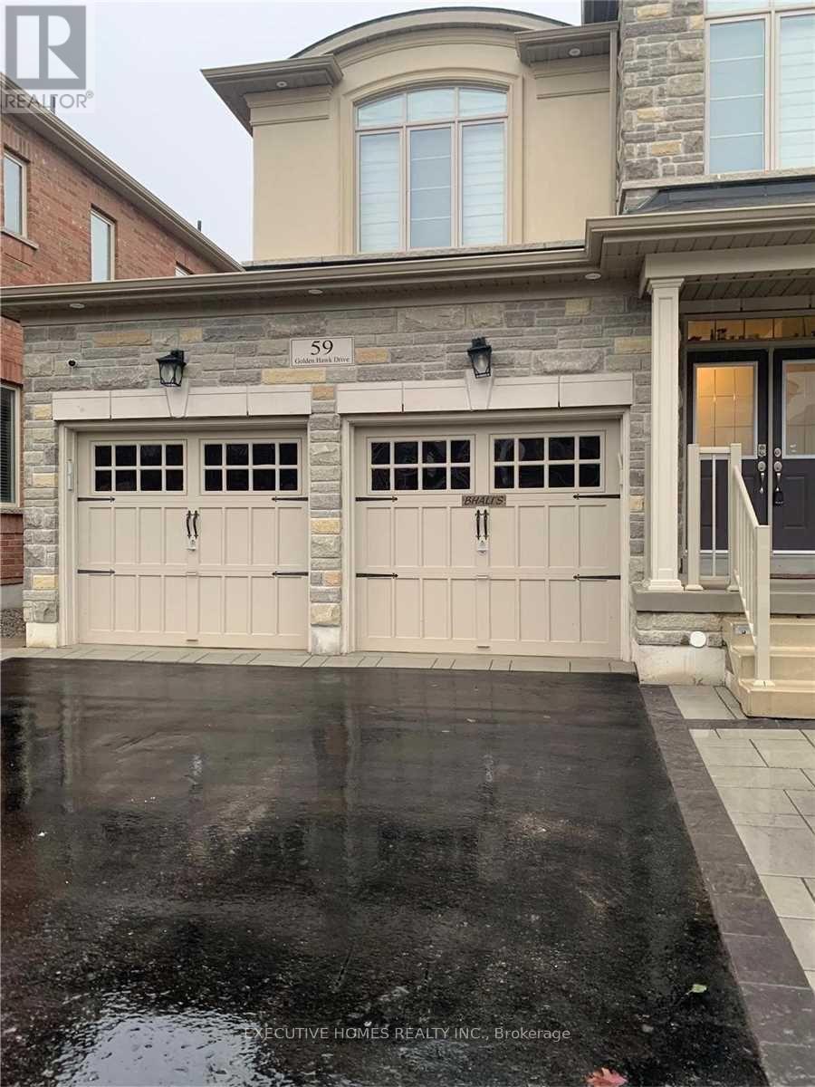 A house with a garage numbered 59.