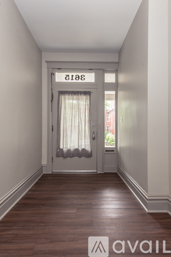 A hallway with a door numbered 8188.