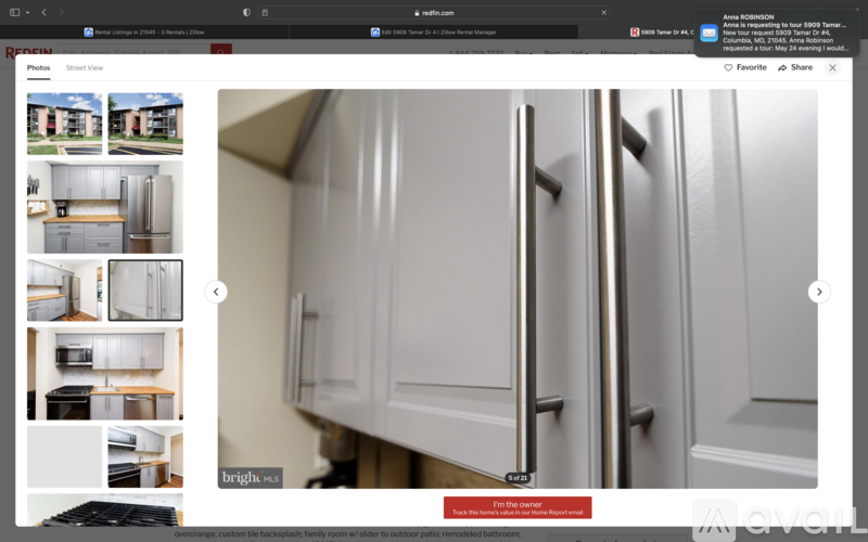 A webpage displaying a selection of kitchen cabinetry options.